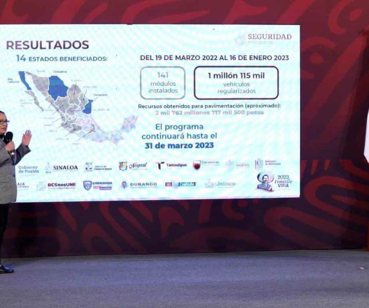 Gobierno ha regularizado un millón 115 mil autos chocolate Gobierno ha regularizado un millón 115 mil autos chocolate