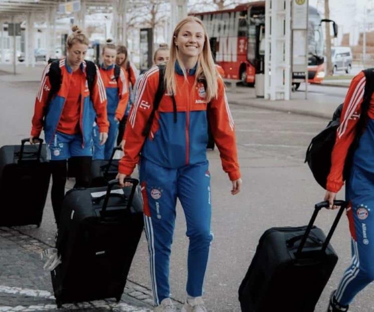 Llegan jugadoras del Bayern Munich Llegan jugadoras del Bayern Munich