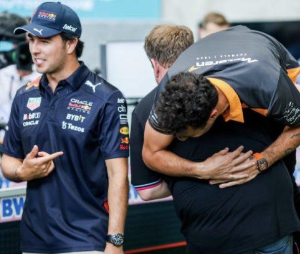 Pide Coulthard a Checo que se cuide de Ricciardo Pide Coulthard a Checo que se cuide de Ricciardo