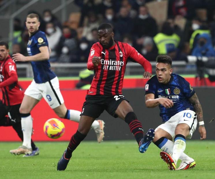 Se corona Inter sobre Milán en la Supercopa de Italia Se corona Inter sobre Milán en la Supercopa de Italia