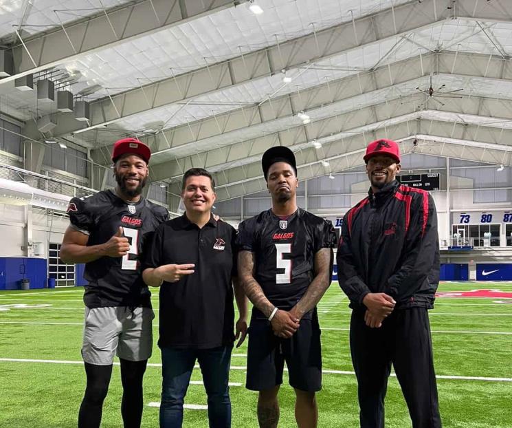 Firman Galgos a ex jugadores de la NFL Firman Galgos a ex jugadores de la NFL