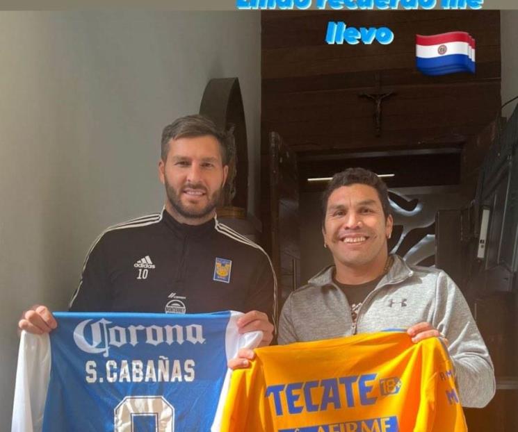 Intercambia Gignac su jersey con Cabañas Intercambia Gignac su jersey con Cabañas
