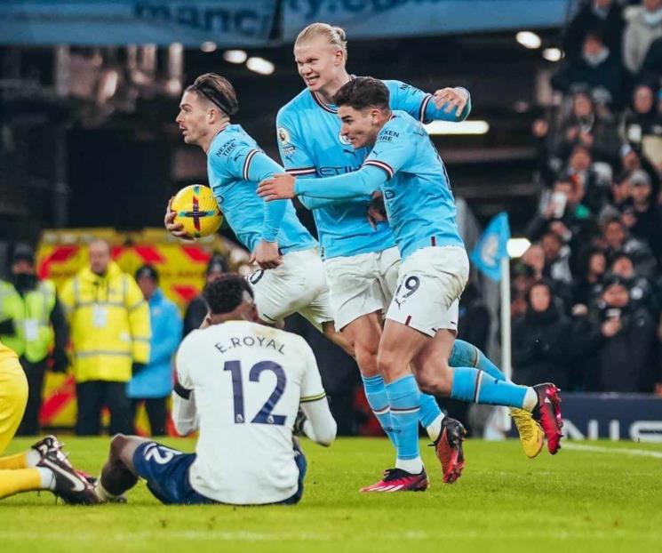 Remonta City a Tottenham y se acercan al Arsenal Remonta City a Tottenham y se acercan al Arsenal