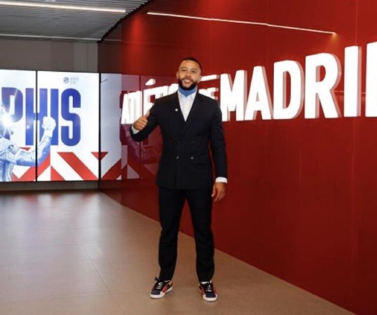 Se refuerza el Atlético con Memphis Depay Se refuerza el Atlético con Memphis Depay