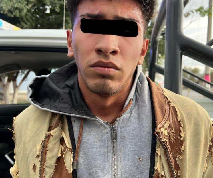 Cae asaltante de tiendas Cae asaltante de tiendas