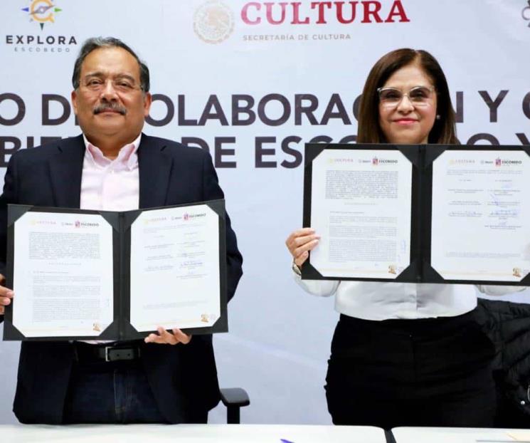 Firma Mijes convenio con el INAH Firma Mijes convenio con el INAH
