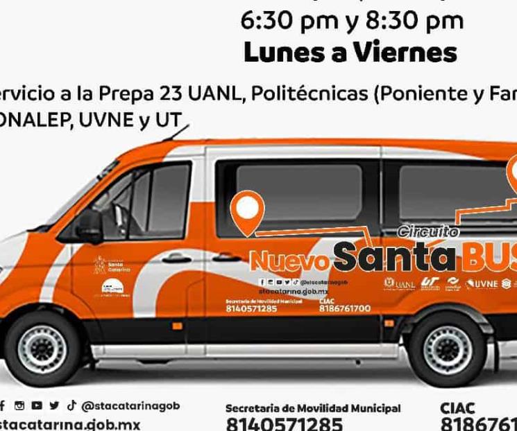 Arranca Nava programa “Nuevo Santa Bus” Arranca Nava programa “Nuevo Santa Bus”