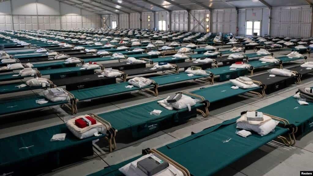 Habilita Nueva York albergue para migrantes Habilita Nueva York albergue para migrantes