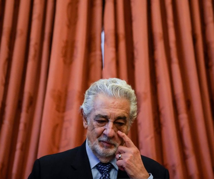 Llega Plácido Domingo a sus 82 años entre acusaciones Llega Plácido Domingo a sus 82 años entre acusaciones