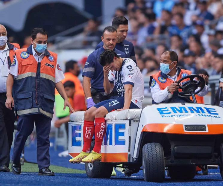 Erick Aguirre, de Rayados, está lesionado Erick Aguirre, de Rayados, está lesionado