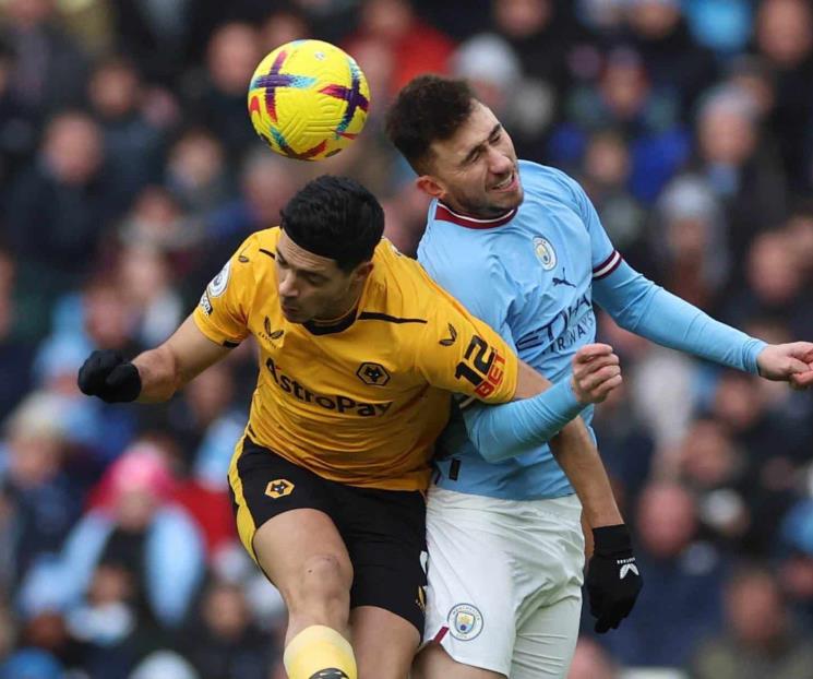 Golea el City al Wolverhampton de Raúl Jiménez Golea el City al Wolverhampton de Raúl Jiménez