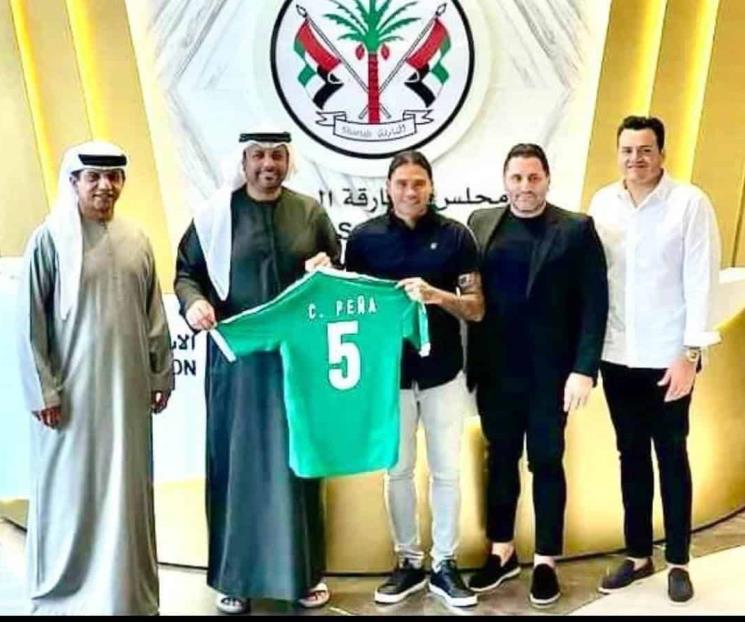 Tiene Gullit Peña un nuevo equipo y es de los Emiratos Tiene Gullit Peña un nuevo equipo y es de los Emiratos