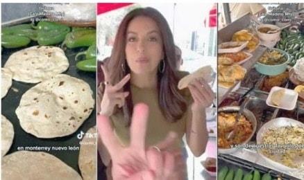 Eva Longoria degusta unos tacos en Monterrey Eva Longoria degusta unos tacos en Monterrey