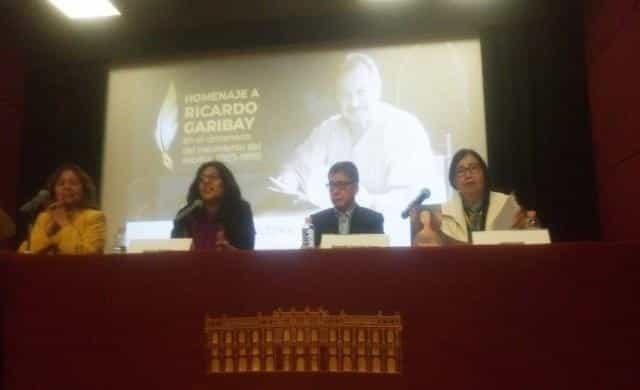 Celebran a Ricardo Garibay a 100 años de su nacimiento Celebran a Ricardo Garibay a 100 años de su nacimiento