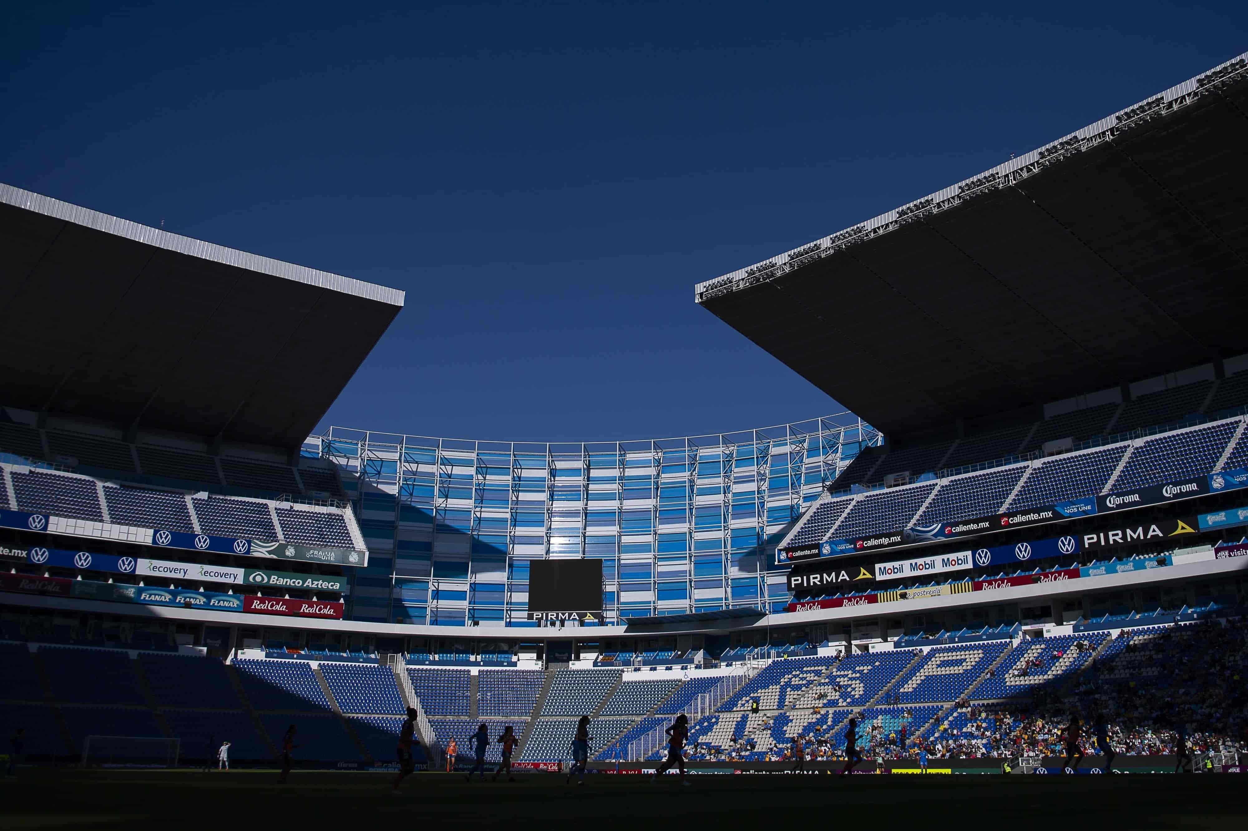 Estadio Cuauhtémoc.