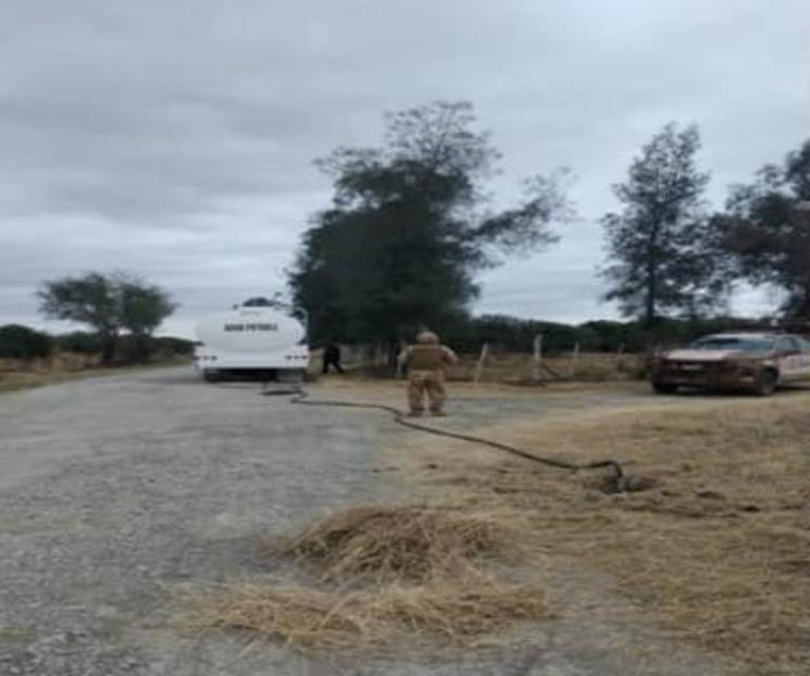 Encuentran toma clandestina de Pemex en Montemorelos Encuentran toma clandestina de Pemex en Montemorelos