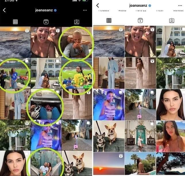 Borra esposa de Dani Alves todas sus fotos con él Borra esposa de Dani Alves todas sus fotos con él