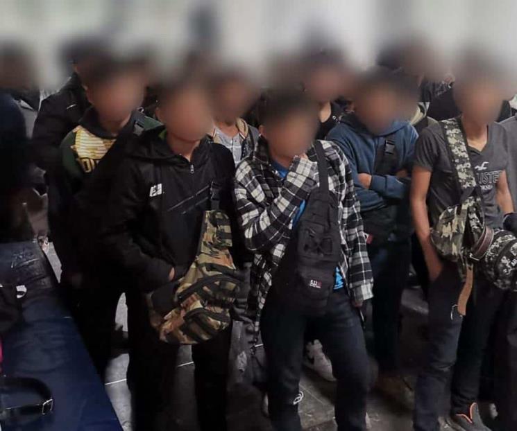 Rescata INM a 57 menores guatemaltecos no acompañados Rescata INM a 57 menores guatemaltecos no acompañados