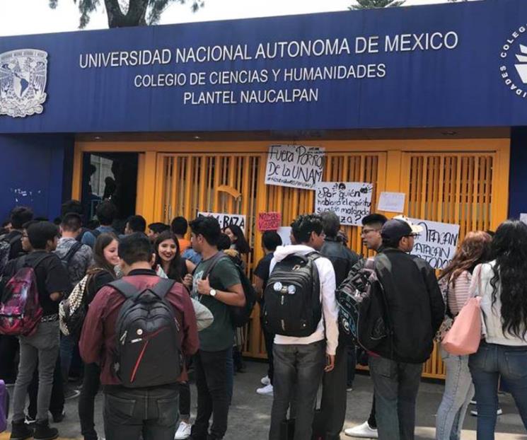 Trifulca deja alumno herido y un detenido en CCH Naucalpan