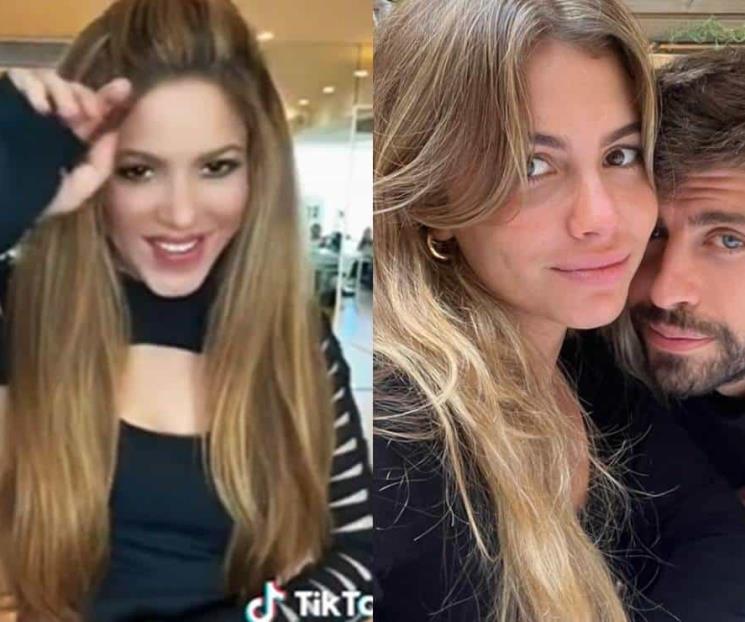 Shakira baila luego de foto oficial de Piqué y Clara Chía Shakira baila luego de foto oficial de Piqué y Clara Chía