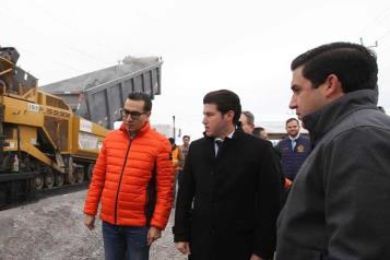 Supervisa Samuel modernizaci&oacute;n de Carretera a Colombia