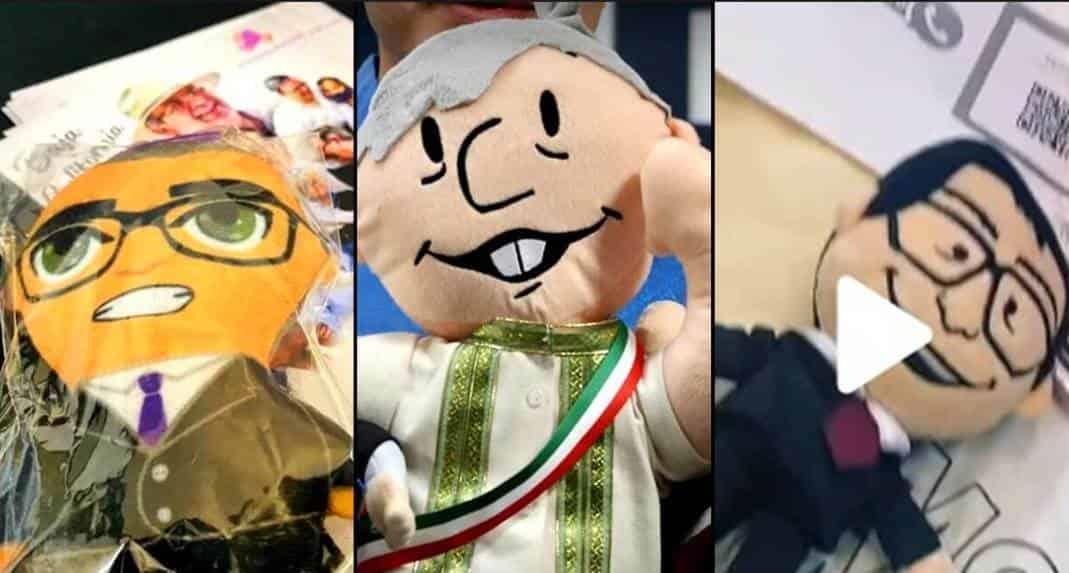 Corcholatas ya tienen sus propios peluches Corcholatas ya tienen sus propios peluches