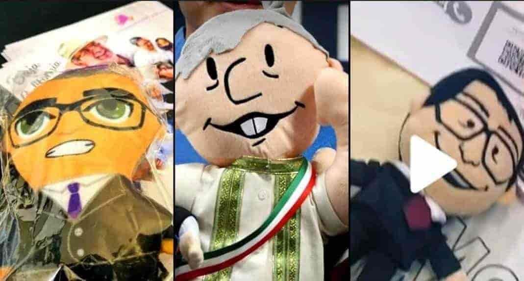 Corcholatas ya tienen sus propios peluches Corcholatas ya tienen sus propios peluches