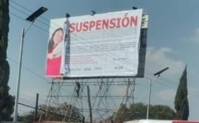 PRI denuncia clausura ilegal de espectaculares de del Moral PRI denuncia clausura ilegal de espectaculares de del Moral
