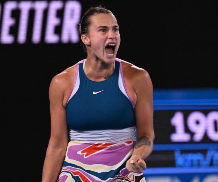 Se corona Sabalenka en el Abierto de Australia Se corona Sabalenka en el Abierto de Australia