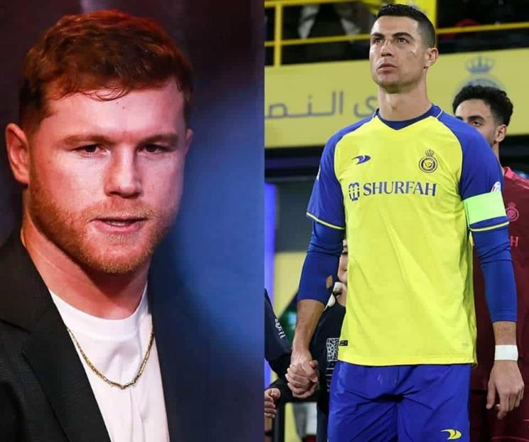 Contacto más famoso de Canelo es CR7 Contacto más famoso de Canelo es CR7