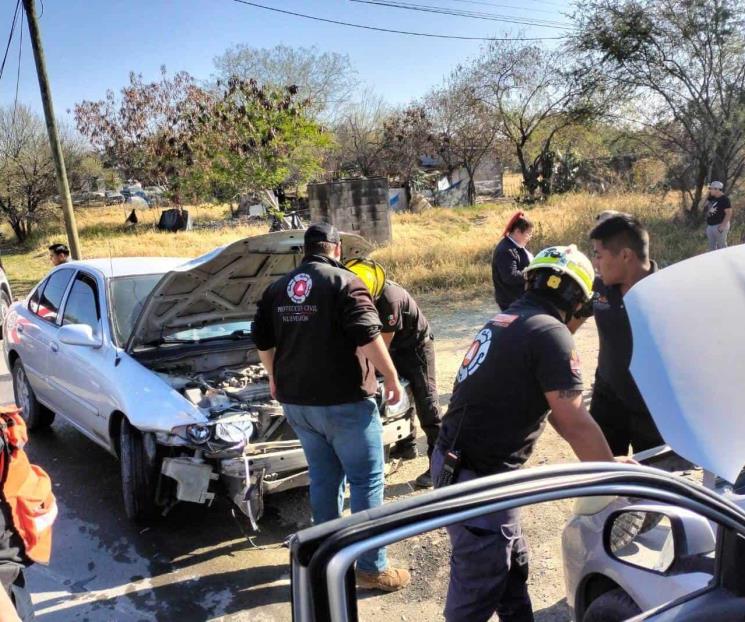 Deja choque tres lesionados Deja choque tres lesionados
