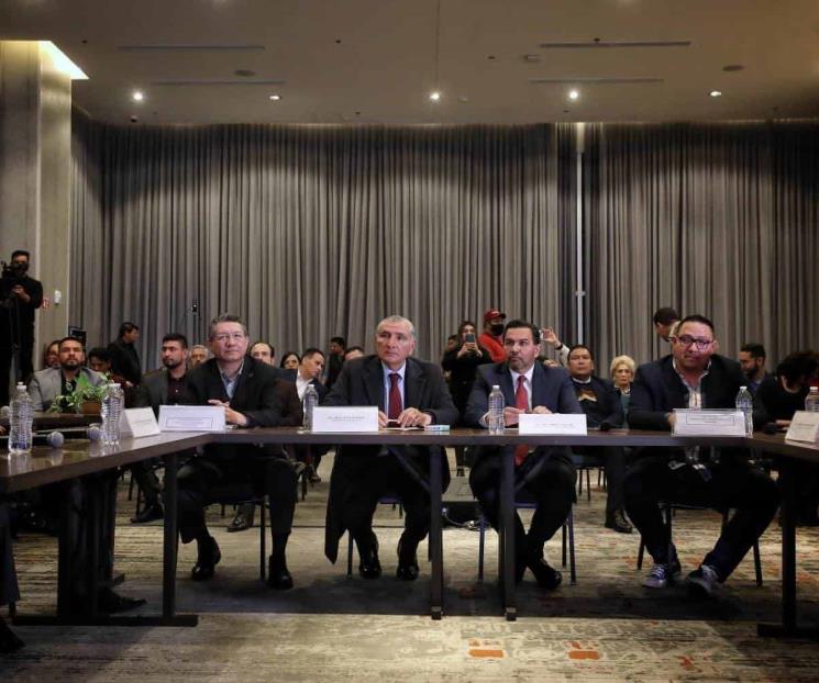 Analizan Adán Augusto y alcaldes situación en frontera norte Analizan Adán Augusto y alcaldes situación en frontera norte