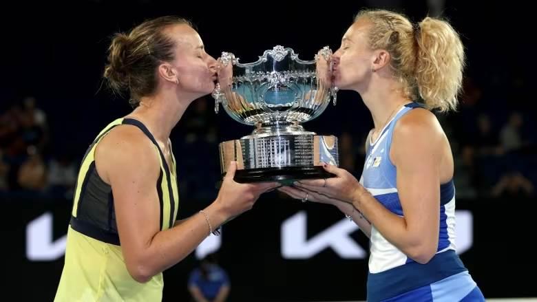 Se coronan Krejcikova y Siniakova en Australia Se coronan Krejcikova y Siniakova en Australia