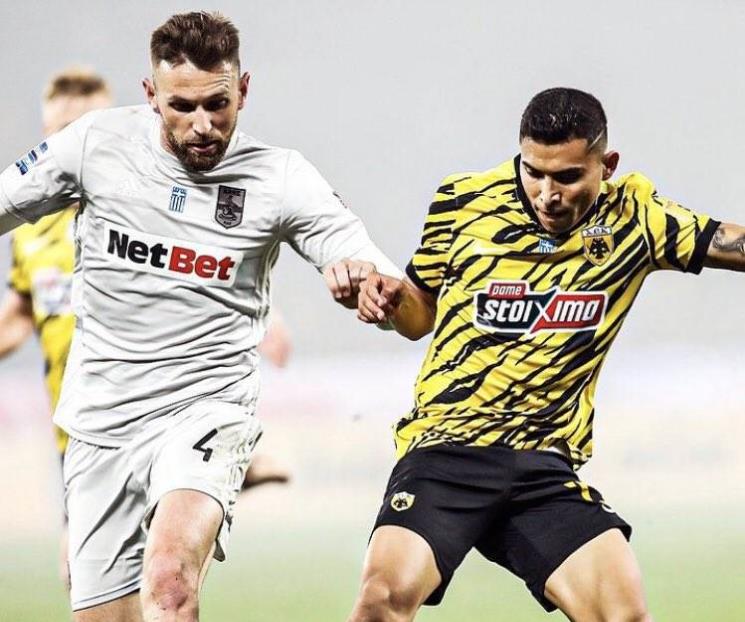 Marca Orbelin en victoria del AEK Marca Orbelin en victoria del AEK