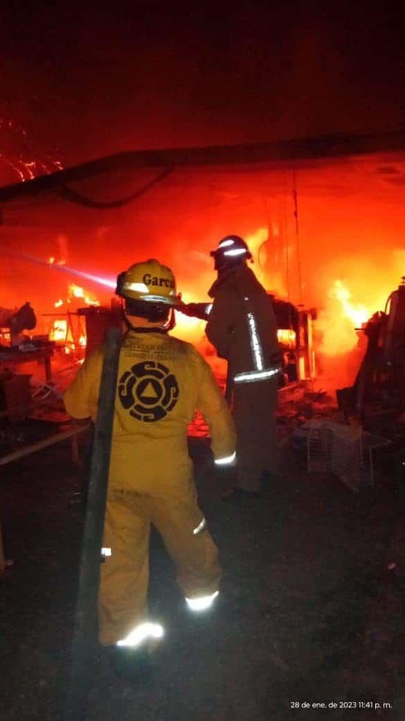 Arde carpintería en General Terán Arde carpintería en General Terán