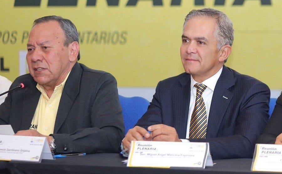 Destapa PRD a Mancera para contienda presidencial Destapa PRD a Mancera para contienda presidencial