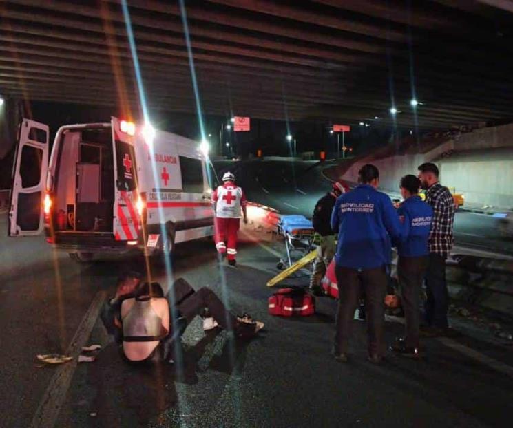 Deja estrellamiento dos lesionados Deja estrellamiento dos lesionados