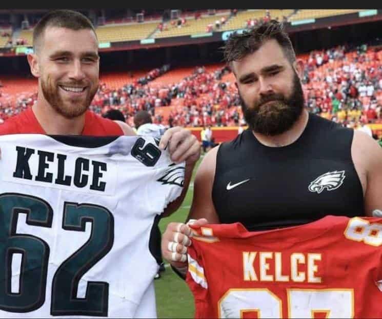 Se enfrentarán los hermanos Kelce en el Super Bowl Se enfrentarán los hermanos Kelce en el Super Bowl