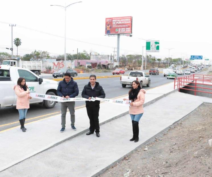 Siguen entregando obras en Juárez Siguen entregando obras en Juárez