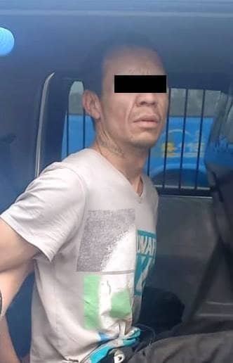 Arrestado luego de que se le encontró un arma de fuego y siete cartuchos hábiles