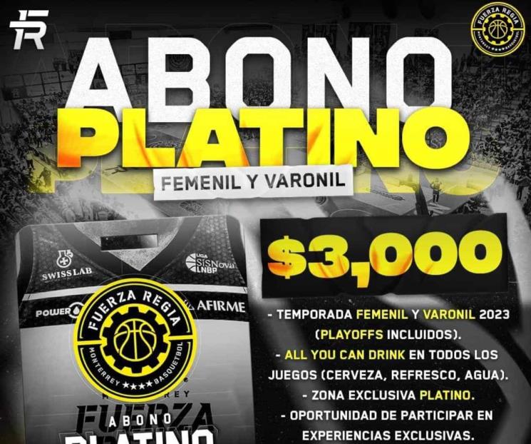Saca Fuerza Regia el abono para próxima temporada