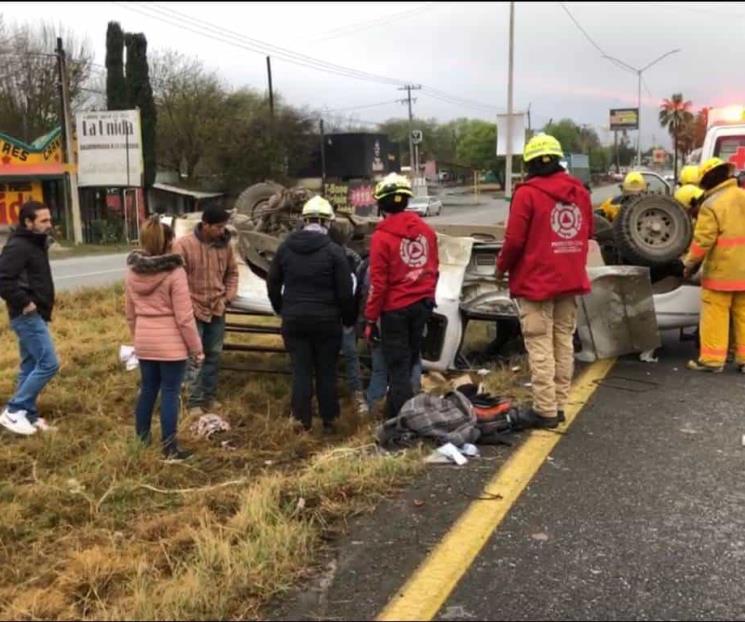 Deja choque cuatro lesionados Deja choque cuatro lesionados