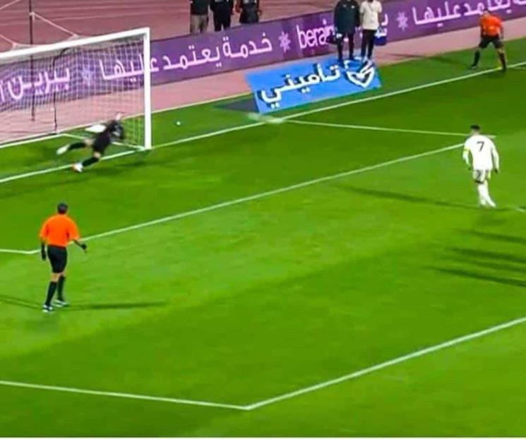 Anota CR7 su primer gol con el Al Nassr de Arabia Anota CR7 su primer gol con el Al Nassr de Arabia