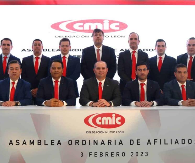 Presenta presidente de CMIC primer informe 