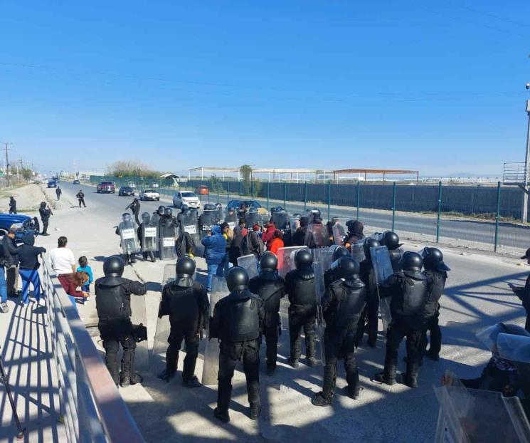 Exigen con protesta mejoras en Penal de Apodaca