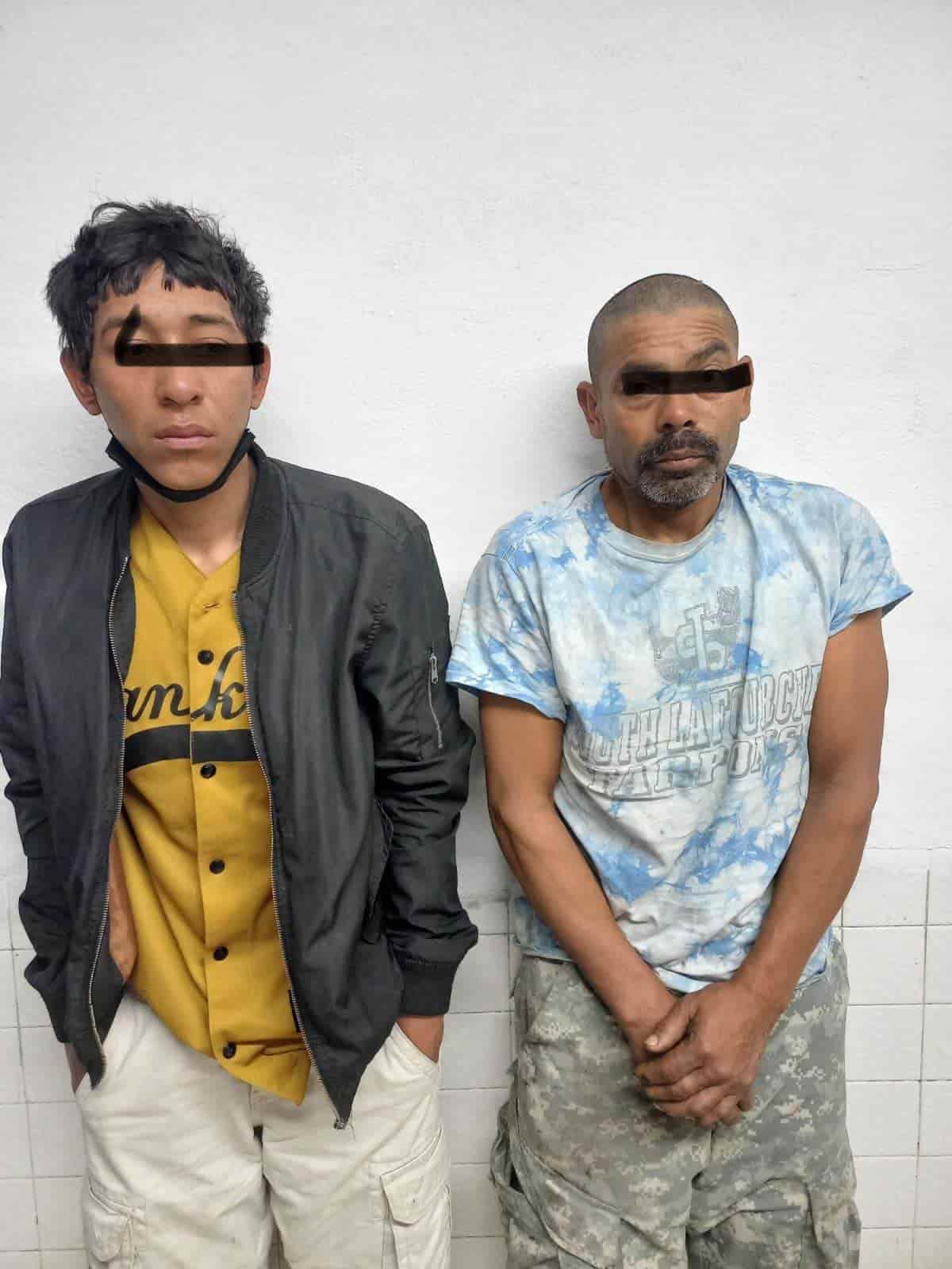 Dos hombres estuvieron a punto de ocasionar varios accidentes, al atravesarse en forma intencional en el flujo vehicular de la Carretera Nacional