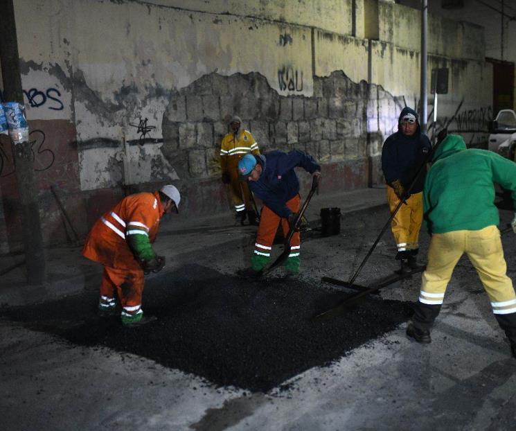 Intensifica Monterrey trabajos de bacheo Intensifica Monterrey trabajos de bacheo