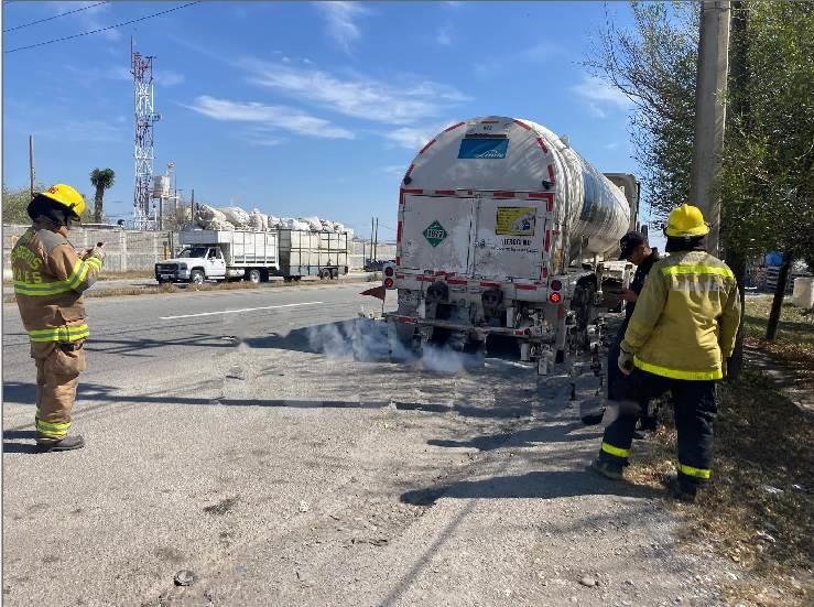 Causa alarma fuga de nitrógeno de pipa