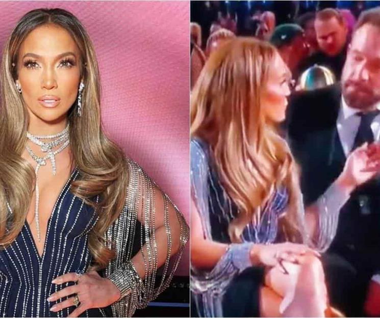Revelan lo que JLo le pidió a Affleck en los Grammy