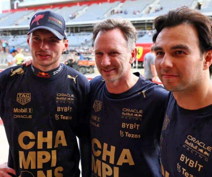 No ve Horner a Checo para pelearle título a Verstappen No ve Horner a Checo para pelearle título a Verstappen